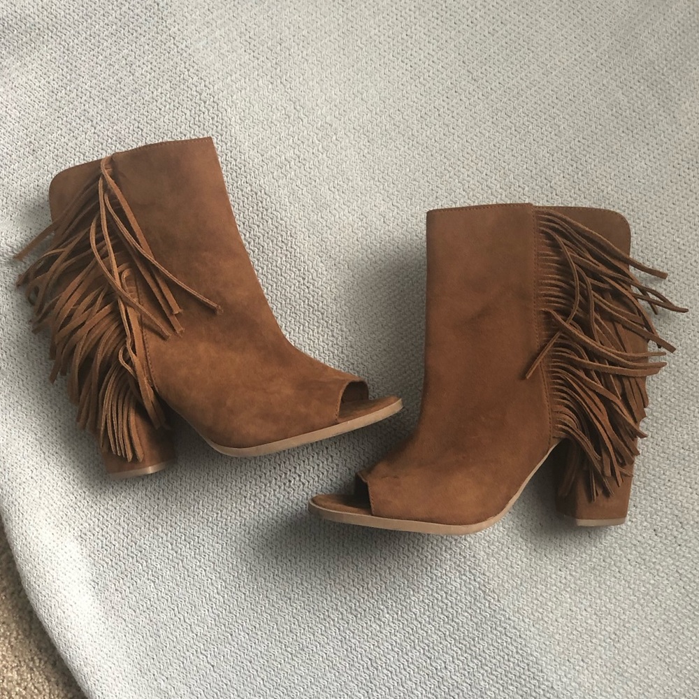 Open toe booties - Picture 2 of 7